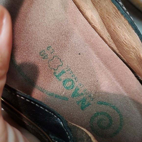 Naot Womens Leather Comfort Mary Jane Clogs shoes sz 40/9 - Picture 12 of 12